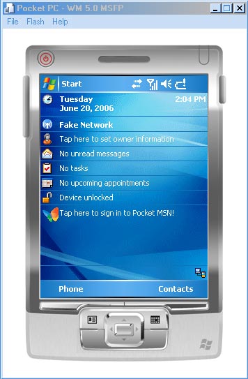 PocketPC emulátor pro Windows