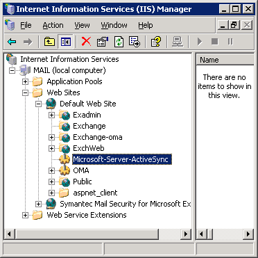 IIS - virtual directory
