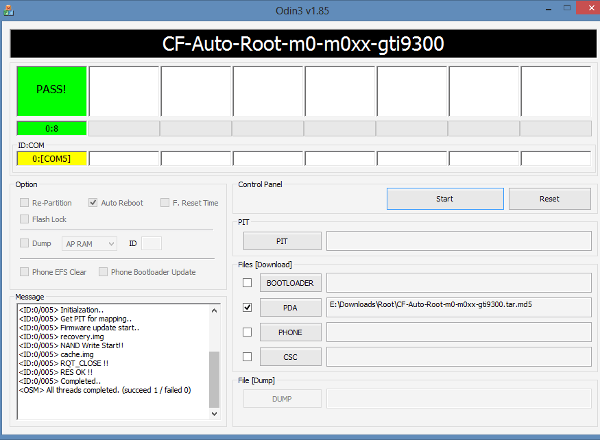 Root Android - CF Auto Root