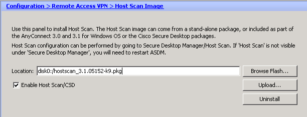 ASDM Host Scan image