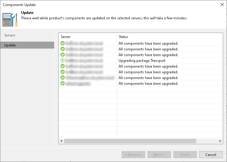 Veeam Backup & Replication upgrade - upgrade komponent Veeam Backup & Replication upgrade - upgrade komponent