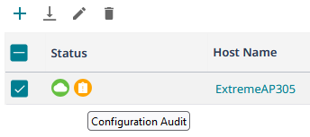 ExtremeCloud IQ - Manage - Devices - Configuration Audit ExtremeCloud IQ - Manage - Devices - Configuration Audit
