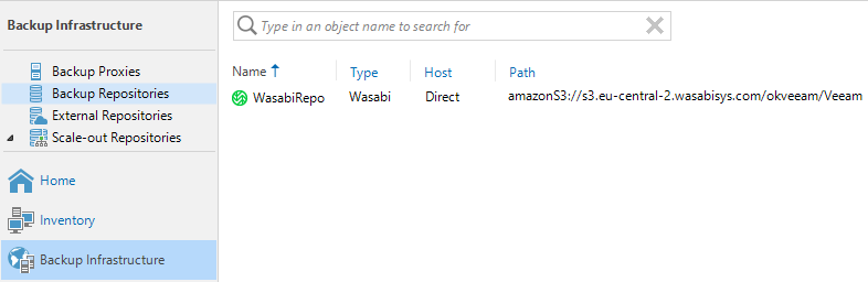 Veeam Backup & Replication - Backup Repositories