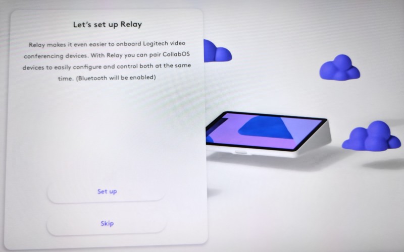 Logitech Rally Bar - konfigurace na Tap IP - Let's setup Relay