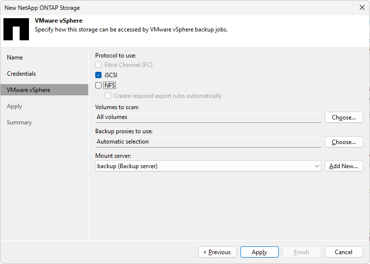 Veeam Backup & Replication - Storage Infrastructure - Add Storage 3