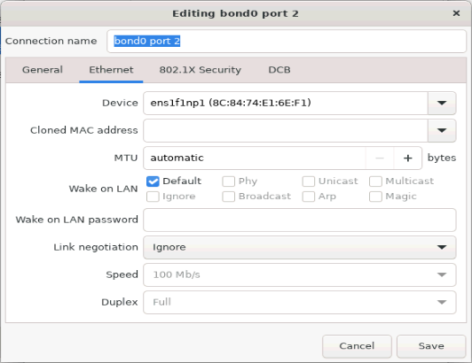 Veeam Hardened Repository ISO - Network & Host Name - Add Interface