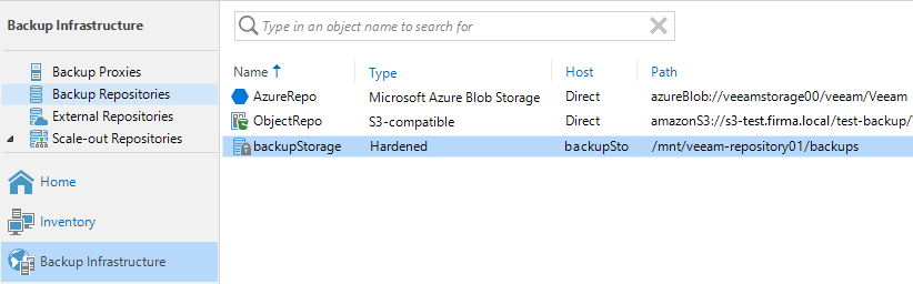 Veeam Backup & Replication - Backup Repositories