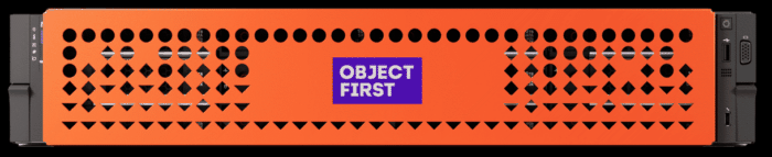 Object First Ootbi front Object First Ootbi front