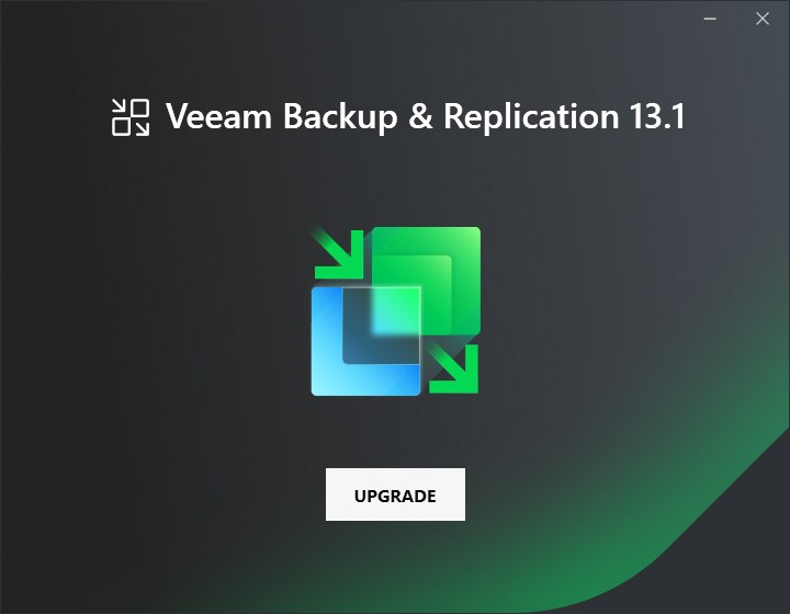 Upgrade Veeam Backup & Replication V13.1 Upgrade Veeam Backup & Replication V13.1
