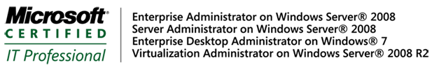 Microsoft Certified IT Professional