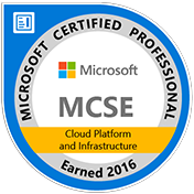 Microsoft Certified Solutions Expert: Cloud Platform and Infrastructure